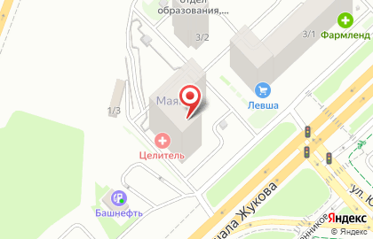 Интернет-магазин меловых красок и цветного дыма Holiday Paint на улице Маршала Жукова на карте