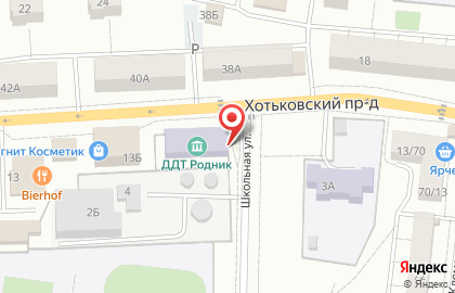Детский дом творчества Родник на карте