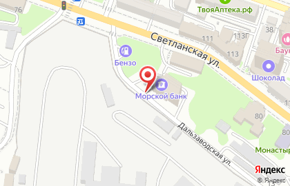 Страховая компания Макс во Владивостоке на карте