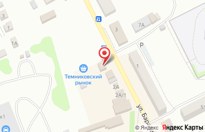 Салон связи Tele2 на улице Бараева на карте