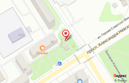 Киоск и магазин свежей выпечки Мальта в Петрозаводске на карте