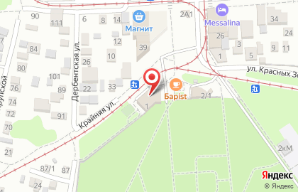 Пиццерия Уни на Московской улице на карте