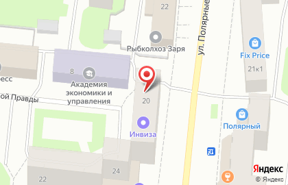 Агентство недвижимости Риэлтсеть на улице Полярные Зори, 20 на карте