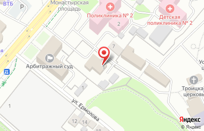 Орловская Епархия на карте