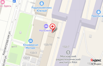 Мосцветторг на Южной на карте