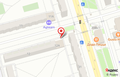 Продуктовый магазин Каравай на улице Шумилова на карте