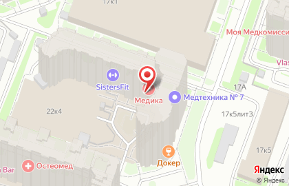 Юридический помощь на карте