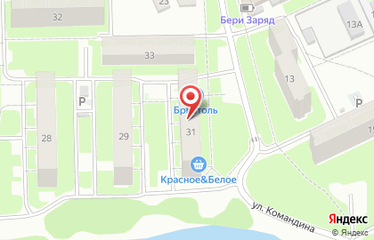 Магазин Сластена на улице Федосеенко на карте