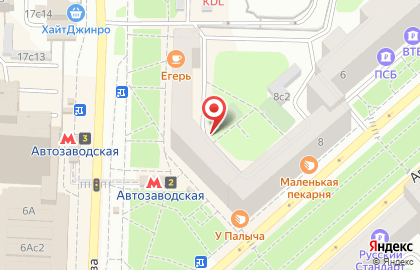 Галерея на Автозаводской на карте