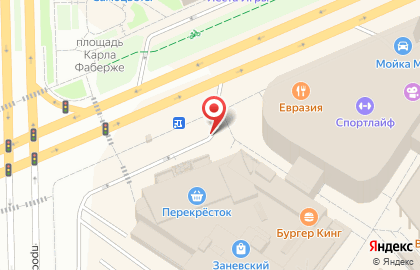 Majed на Заневском проспекте на карте