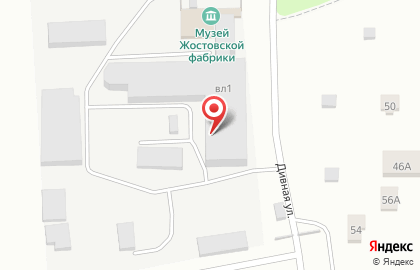 Ветеринарная клиника Ветпомощь «Любимчик» в деревне Жостово на карте
