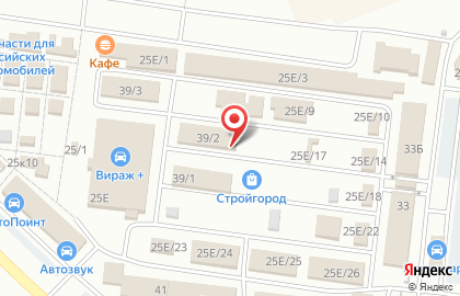 Магазин мебели в Омске на карте