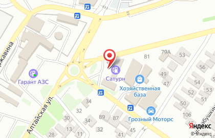 АЗС Сатурн-с в Грозном на карте