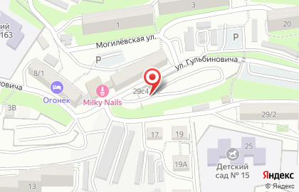 Автостоянка во Владивостоке на карте