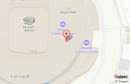 Фитнес-клуб X-Fit Арена на проспекте Ямашева на карте