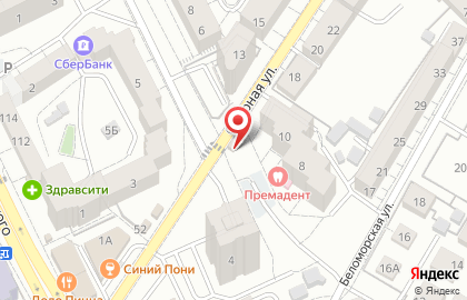 Магазин овощей и фруктов в Ленинградском районе на карте
