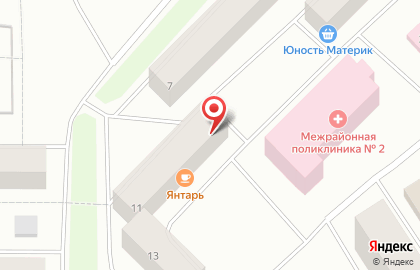 Продуктовый магазин в Красноярске на карте