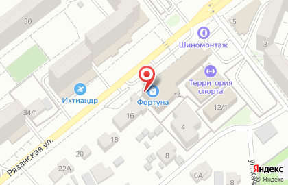Магазин Пиватория на Рязанской улице, 14 на карте