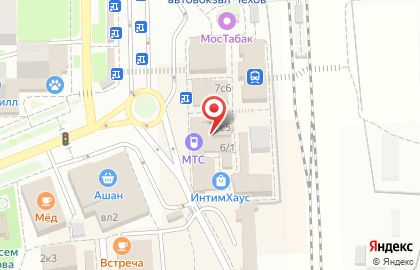 Медицинский центр Гармония на Вокзальной площади в Чехове на карте