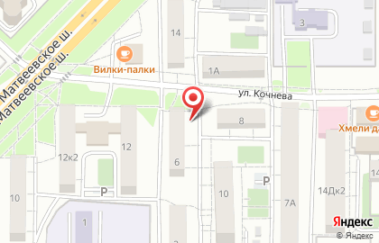 Хозяюшка в Железнодорожном районе на карте