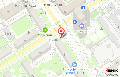 Хлебный киоск Хлебная столица в Заельцовском районе на карте