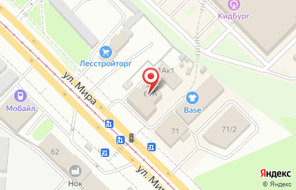 Компания СибАльянс в Кировском районе на карте