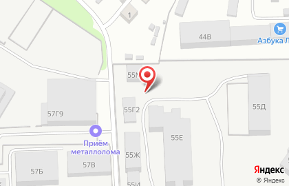 Инваск на карте