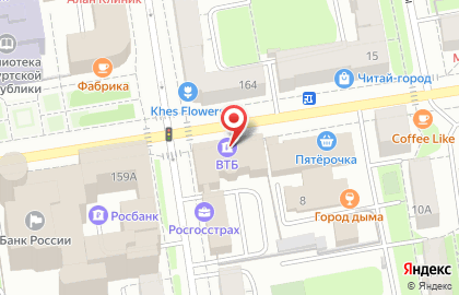 Риэлторская компания Недвижимость Ижевска на Советской улице на карте