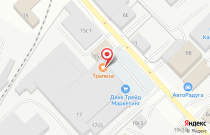 Столовая Трапеза на Ракетной улице на карте