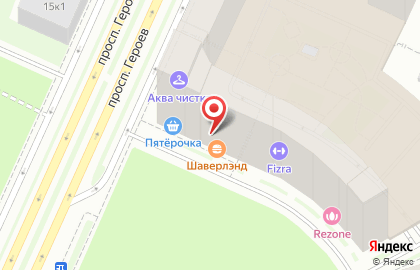 Кафе Еврик в Красносельском районе на карте