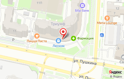 Фирменный салон стальных дверей Торэкс в Ленинском районе на карте