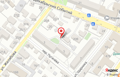 Магазин по продаже медицинского оборудования Медина в переулке Пугачёва на карте