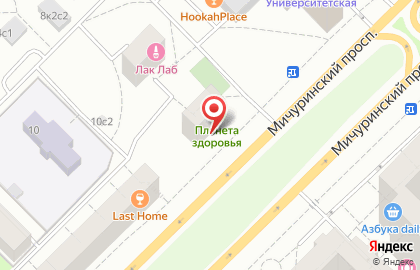 Эконом-аптека Мелодия Здоровья на Ломоносовском проспекте на карте