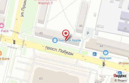 Ломбард Норис на проспекте Победы на карте
