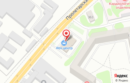Автотехцентр ABS-центр на Пролетарской улице на карте