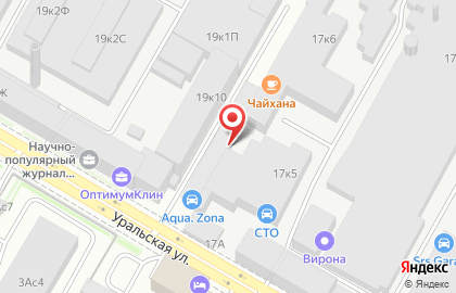 Интернет-магазин 2Рыбака на Уральской на карте