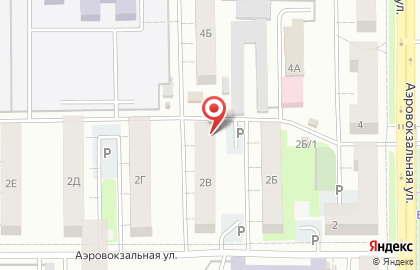Небесные фонарики на Аэровокзальной улице на карте