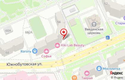 Туристическая компания Жасмин на Южнобутовской улице на карте