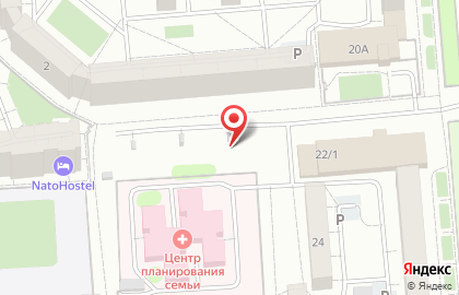 Ленинский район Киоск по продаже фруктов и овощей на улице Киевская на карте