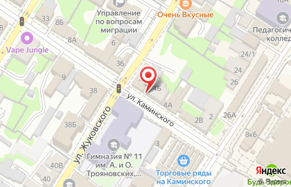 Цифровой дисконт-центр gsmkontakt в Центральном районе на карте