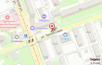 Ассоциация новостроек в Октябрьском округе на карте