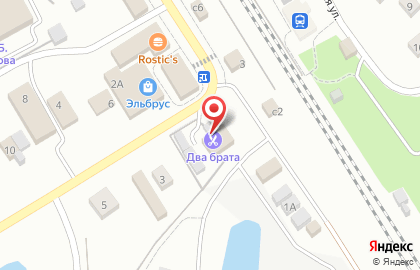 Поварово на улице Ленинградской на карте