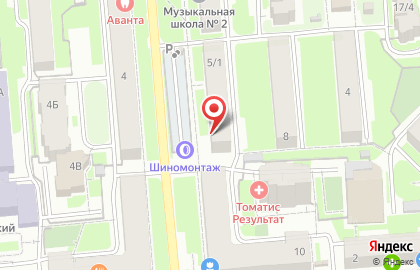 Салон красоты Любимая на улице Римского-Корсакова на карте