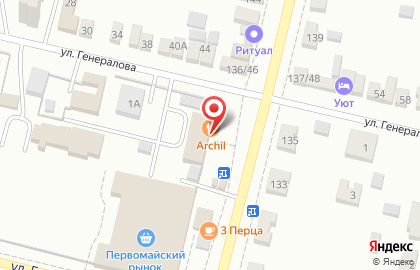 Участковый пункт полиции №1 на улице Дегтярёва на карте