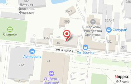 Мини-гостиница Мини-гостиница в Екатеринбурге на карте