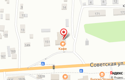Автосервис по ремонту грузовых и легковых автомобилей на Советской улице на карте
