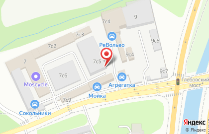 Веломагазин Velomatrix на Преображенской площади на карте