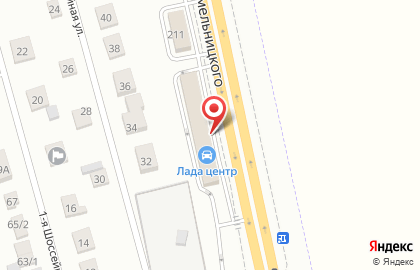 Автосалон Lada Тринити на проспекте Богдана Хмельницкого на карте