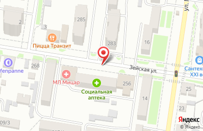 ОАО Банкомат, Дальневосточный банк Сбербанка России на Зейской улице на карте