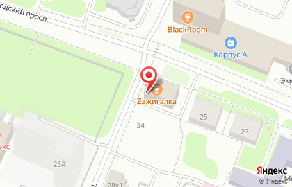 Бизнес-центр Марианна на Новгородском проспекте на карте